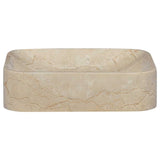 Sink Cream 40x40x10 cm Marble 149180