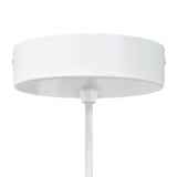 ZNTS Pendant Lamps 2 pcs Height Adjustable E27 White Ø 30 cm Metal 4103452