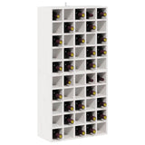 Wine Rack 2 pcs White 56 x 25 x 56 cm Solid Pine Wood 893313