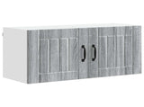 Wall Cabinet LUCCA Grey Sonoma 80 x 31 x 40 cm Engineered Wood 884940