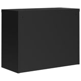 ZNTS File Cabinet Black 90x40x70 cm Steel 339722