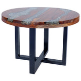 Coffee Table Teak Resin 60 cm 243466