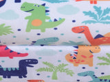Children Armchair Kids Sofa Tub Chair Seat Cartoon Dinosaur Pattern Bedroom Flannel Wooden Frame T3398P347633