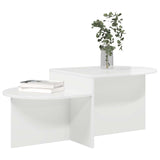 Coffee Table High Gloss White 100 x 50 x 40 cm Engineered Wood 8001050