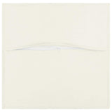 Cushion with Pillow HOUTEN 6 pcs White Faux Linen 934604