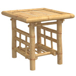 ZNTS Side Table 45x45x45 cm Bamboo 368044