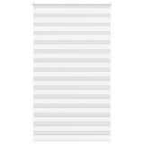 ZNTS Zebra Blind White 125x230 cm Fabric Width 120.9 cm Polyester 4014812