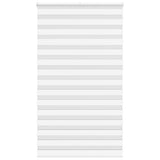 Zebra Blind White 125x230 cm Fabric Width 120.9 cm Polyester 4014812