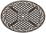 Garden Dining Set 5 pcs Bronze Aluminium 3334684