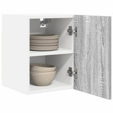 Hanging Cabinet 2 pcs Grey Sonoma and White 30 x 31 x 40 cm 884125