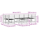 Outdoor Sofa Set 8 pcs Natural Solid Acacia Wood 3366147