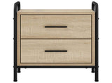Bedside Cabinet 2 pcs Sonoma Oak 40 x 30 x 50 cm 8013485