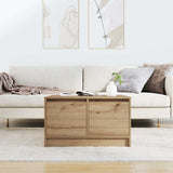 Coffee Table with Drawers Artisan Oak 70.5x70x40 cm 3328416