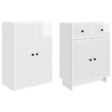 Cabinet Set 2 pcs 66 x 34.5 x 90 cm Engineered Wood 3416407