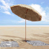 Garden Parasol Natural 160 x 160 x 196 cm 42006673