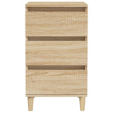 Bedside Cabinet Sonoma Oak 40x35x70 cm Engineered Wood 819663