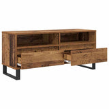 TV Cabinet with Drawer Old Wood 100 x 34.5 x 44.5 cm 881786