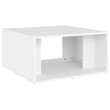 Coffee Tables 4 pcs White 33x33x33 cm Engineered Wood 806813