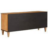 TV Cabinet with Drawer 100 x 33 x 46 cm Solid Mango Wood 4018096