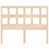 Bed Headboard 140.5x4x100 cm Solid Wood Pine 818915