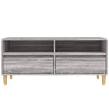 TV Cabinet Grey Sonoma 100x34.5x44.5 cm Engineered Wood 831899