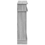 Fireplace Surround Grey Sonoma 102 x 26 x 100 cm 8006648
