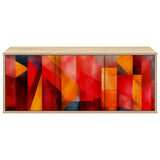 Wall-mounted TV Cabinet HEESCH 102 x 33 x 40 cm Sonoma Oak 8007167
