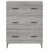 Highboard Grey Sonoma 69.5x34x180 cm Engineered Wood 3199767