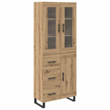 Highboard 2 pcs Artisan Oak 69.5 x 34 x 180 cm Engineered Wood 3415994