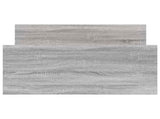 Bed Frame with Headboard Grey Sonoma 80 x 200 cm 8009031