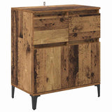 Sideboard Old Wood 60 x 35 x 70 cm Engineered Wood and Iron 881218
