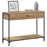 Console Table Artisan Oak 100 x 34.5 x 75 cm Engineered wood 883511