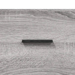 Highboard Grey Sonoma 69.5x34x180 cm Engineered Wood 3190043