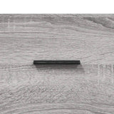 Highboard Grey Sonoma 69.5x34x180 cm Engineered Wood 3190043