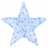 3D Star with 50 LEDs Blue 55 x 53.5 x 10 cm Acrylic 42019100