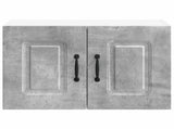 Dishwasher Panel Kalmar 2 pcs Concrete Grey 60 x 31 x 40 cm 884561