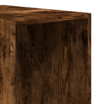 Wardrobe Smoked Oak 30x50x200 cm Engineered Wood 3307706
