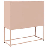 Sideboard Pink 100.5x39x107 cm Cold-rolled Steel 853423