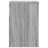 Shoe Bench Grey Sonoma 60x30x45 cm Engineered Wood 816051