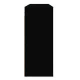 Wall Cabinet Black 80x33x80 cm Engineered Wood 816585