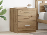 Bedside Cabinet Artisan Oak 40 x 40 x 63 cm Engineered Wood 880915