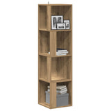 Corner Cabinet Artisan Oak 33x33x132 cm Engineered Wood 856723