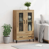 Highboard Artisan Oak 70 x 31 x 115 cm Engineered Wood and Iron 880861