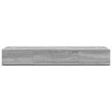Studio Desk Grey Sonoma 130 x 40 x 19.5 cm Engineered Wood 8006681