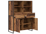 Sideboard 2 pcs Old Wood 81 x 36 x 150.5 cm Engineered Wood 3403038