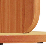 Coffee Table Wax Brown 39.5 x 39.5 x 53.5 cm Solid pine wood 873558