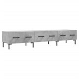 TV Cabinet Concrete Grey 150x36x30 cm Engineered Wood 829160