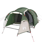 Camping Tent Tunnel 3-Person Green Waterproof 94390