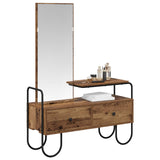 Dressing Table Old Wood 100 x 36.5 x 136 cm Engineered Wood 8007687