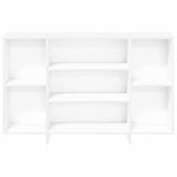Sideboard White 120x30x75 cm Engineered Wood 809620